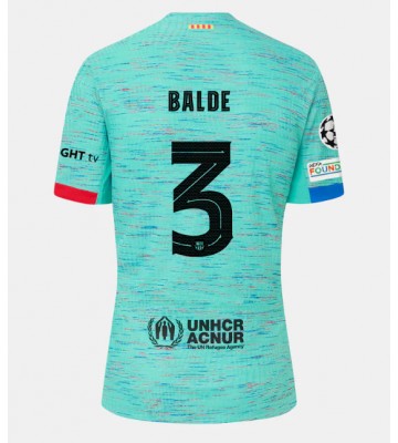 Barcelona Alejandro Balde #3 Tredje Tröja 2023-24 Kortärmad